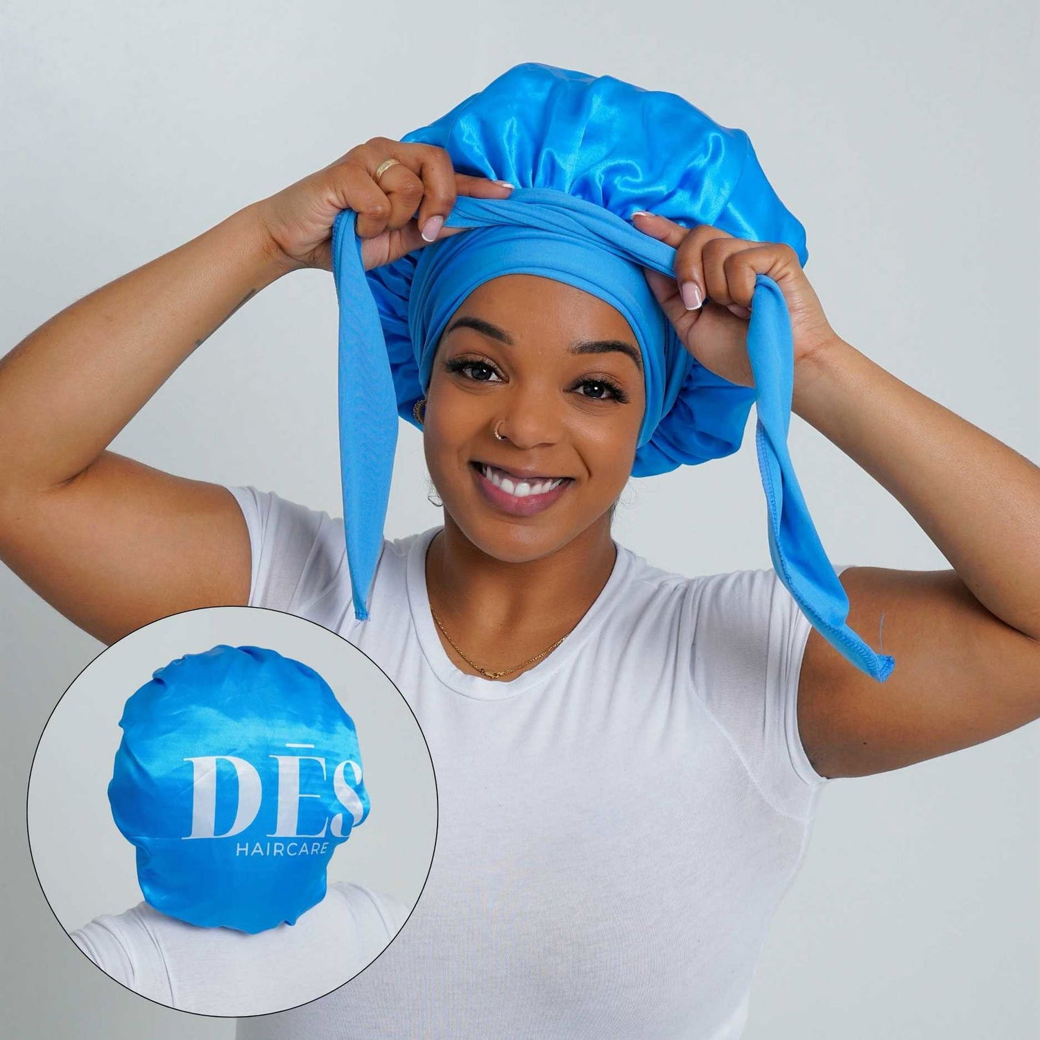 Deluxe Satin Bonnet - DES Hair Care